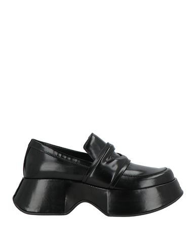 Vic Matiē Woman Loafers Black Size 10 Leather