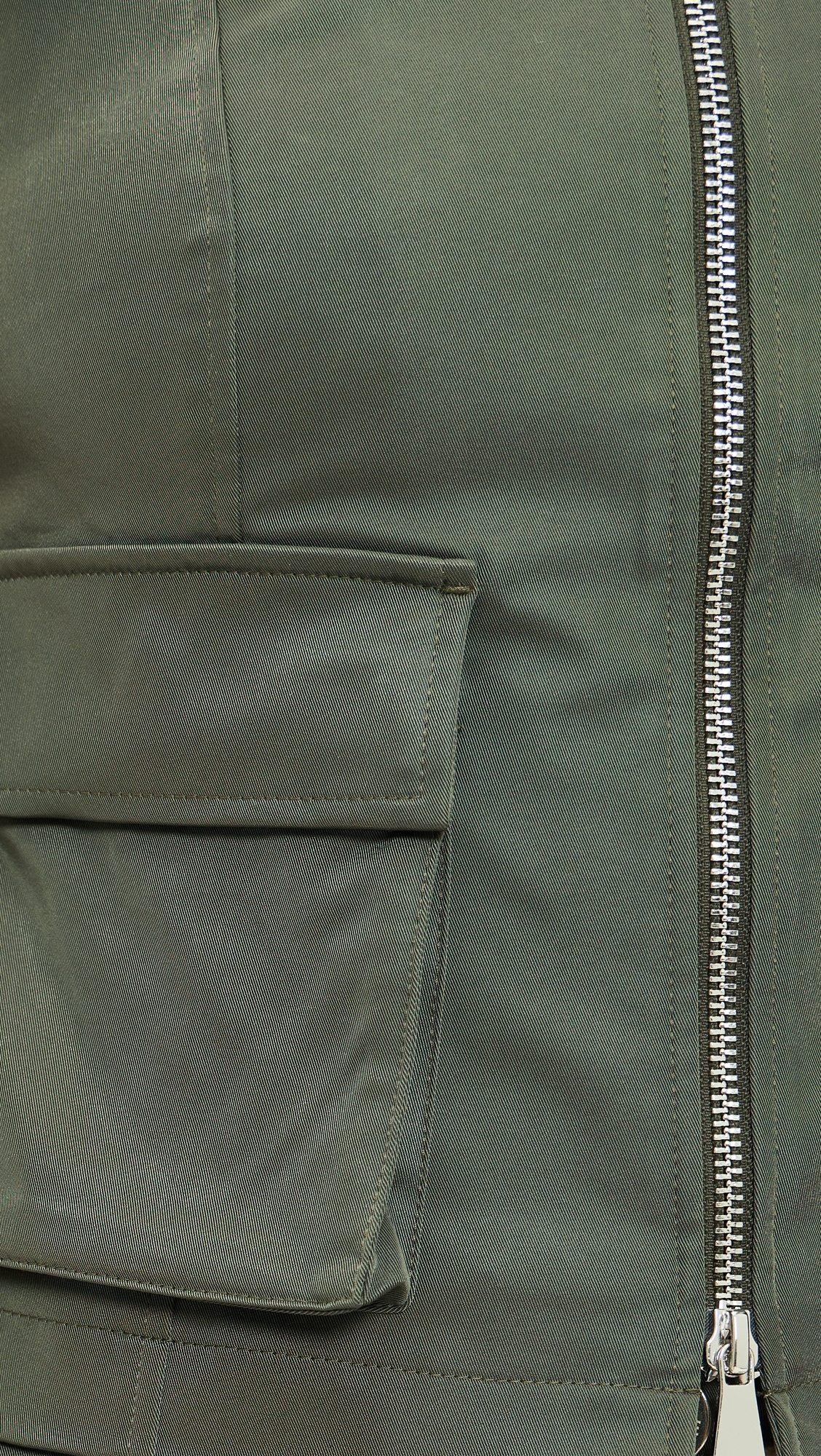 Rita Zip Vest Khaki