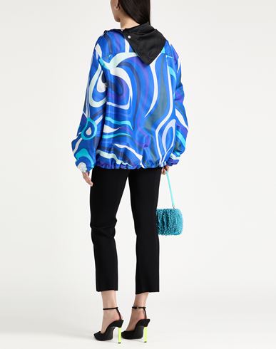 Woman Jacket Blue Size XL Polyamide