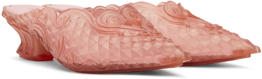 Pink Melissa Edition Point Mules