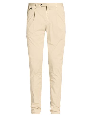 Man Pants Beige Size 32 Lyocell, Cotton, Elastane