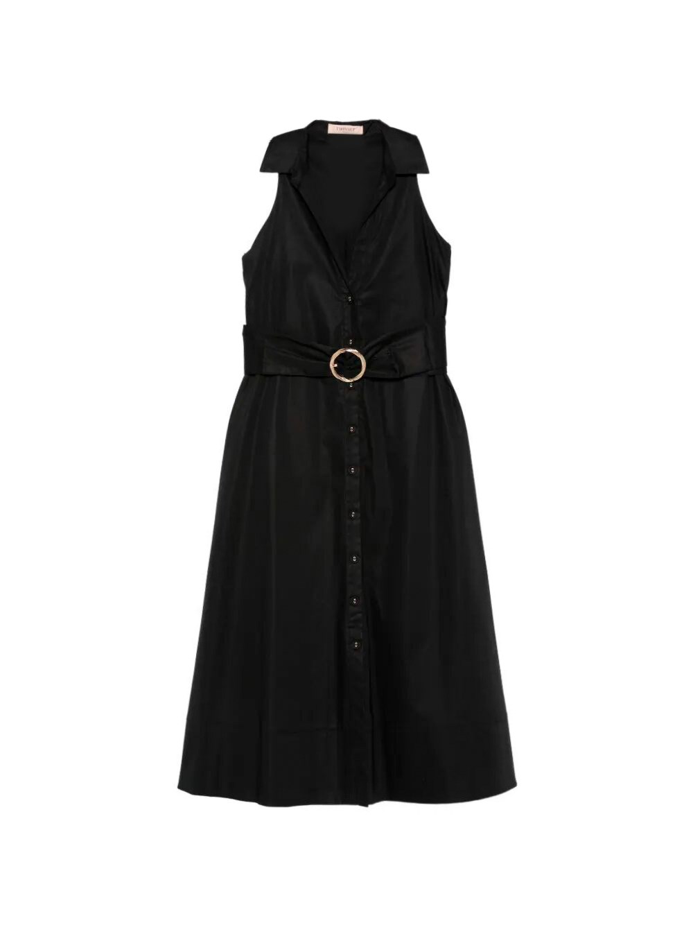 Midi Dress With Belt