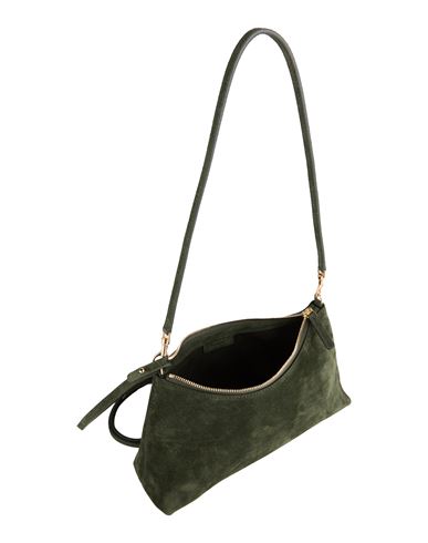 Rhea Woman Shoulder bag Dark green Size