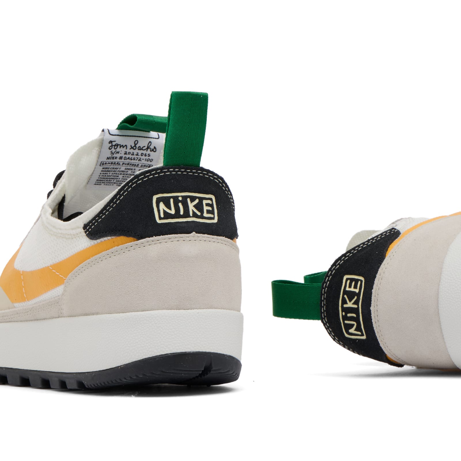 X Tom Sachs General Purpose Shoe Summit White/University Gold/Birch
