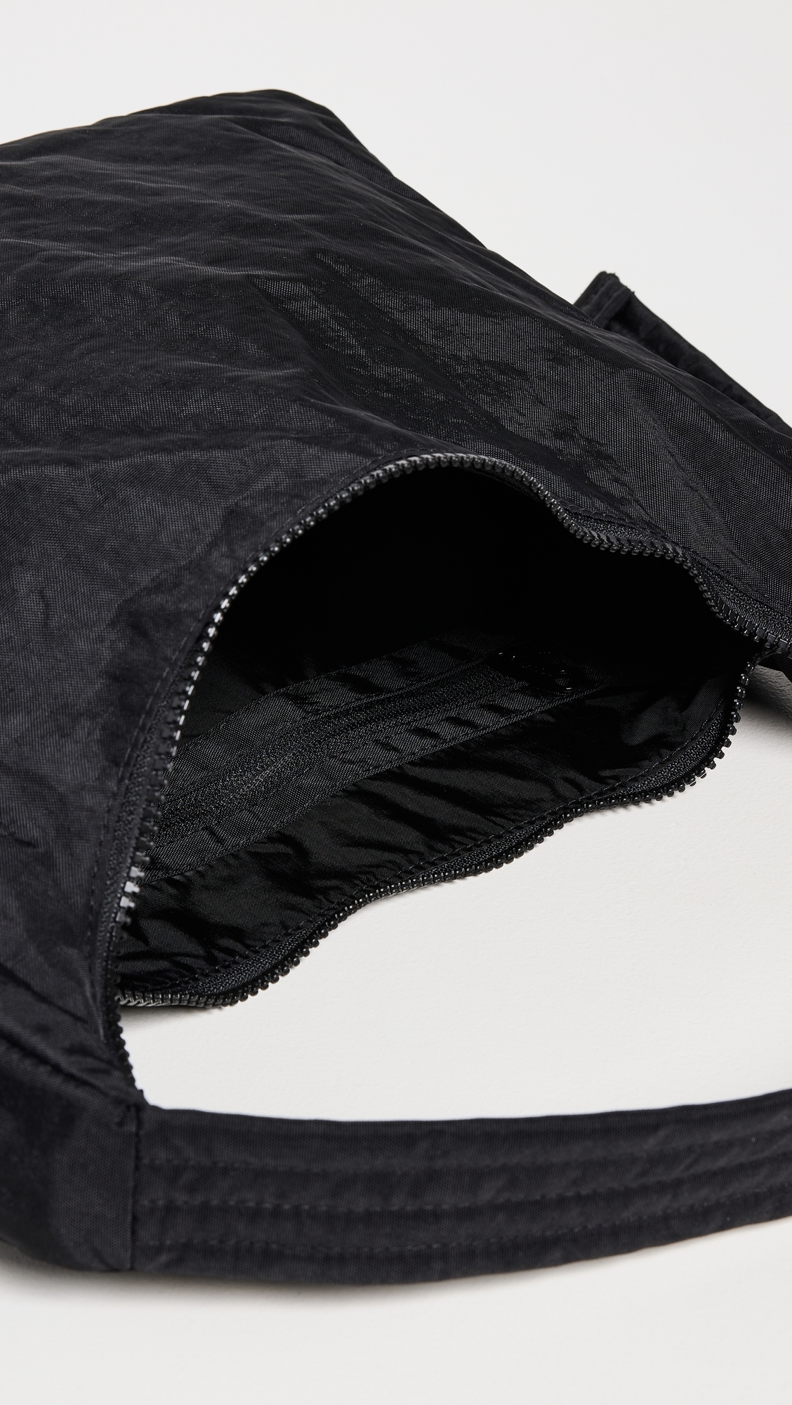 Nylon Shoulder Bag Black One Size