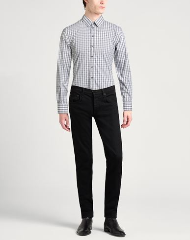 Man Shirt White Size 15 ½ Cotton, Polyamide, Elastane