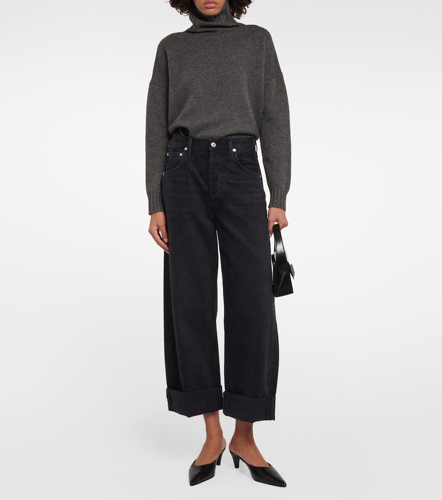 시티즌 오브 휴머니티 여성 Ayla high-rise wide-leg jeans P00877695