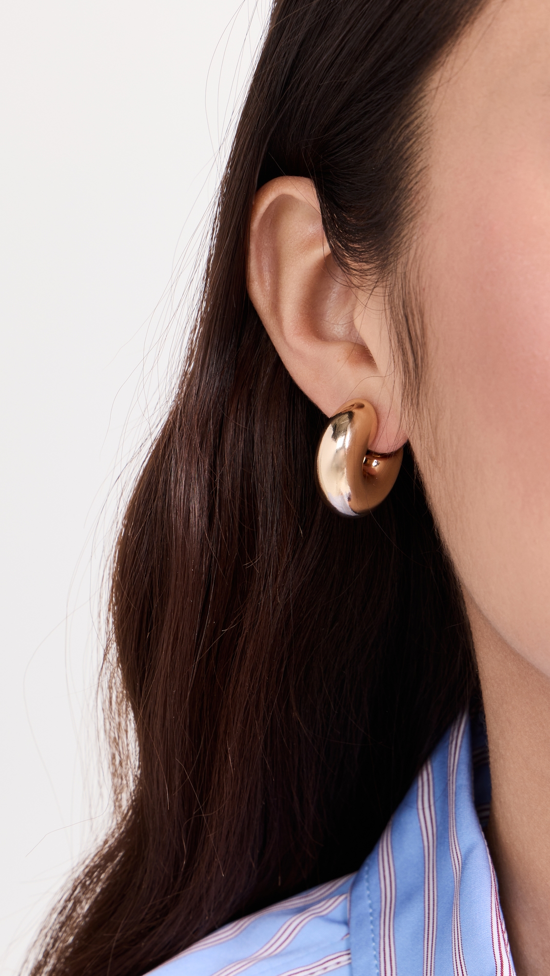 Chubby Hoops Gold One Size
