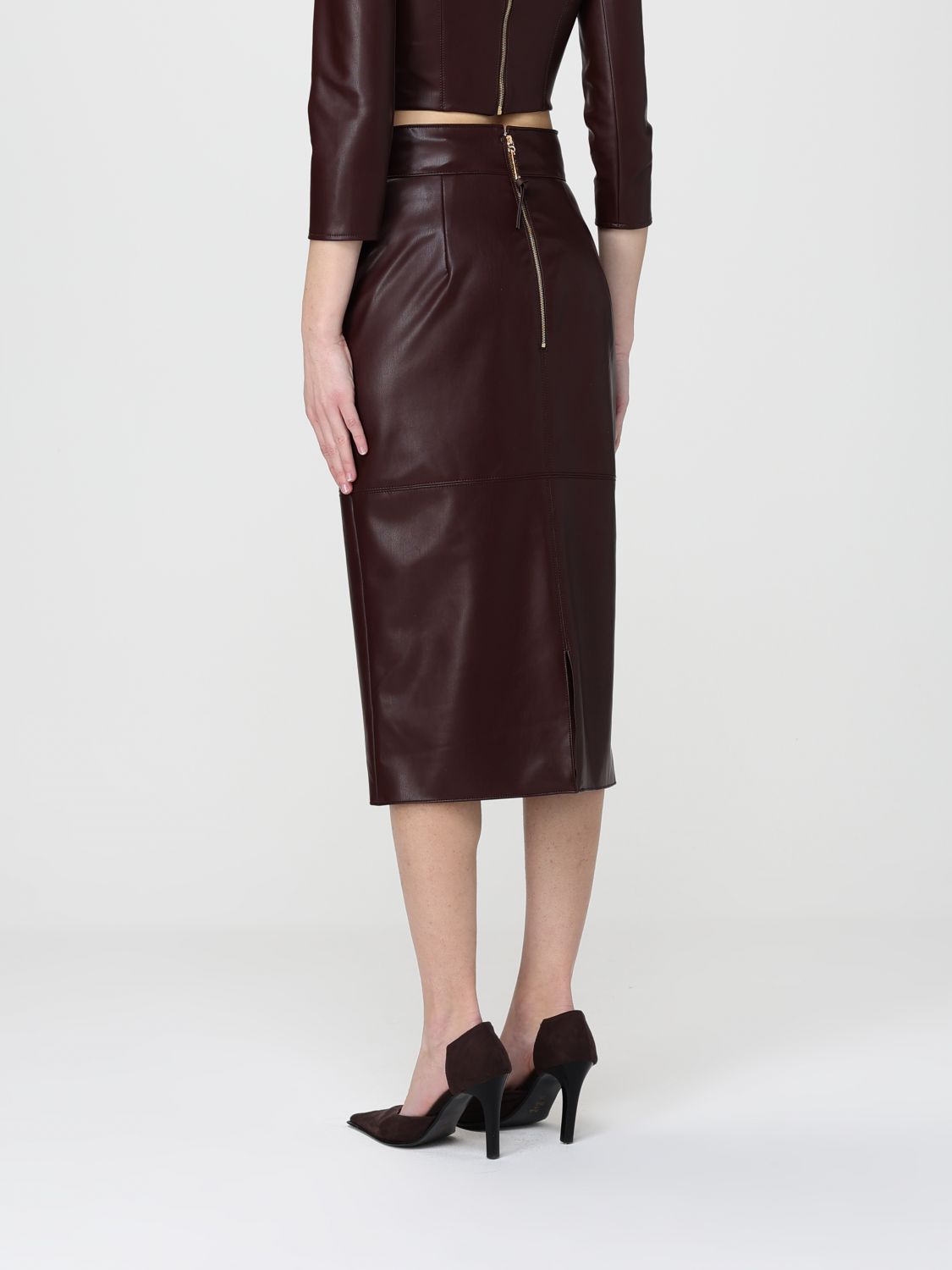 Skirt Woman color Brown