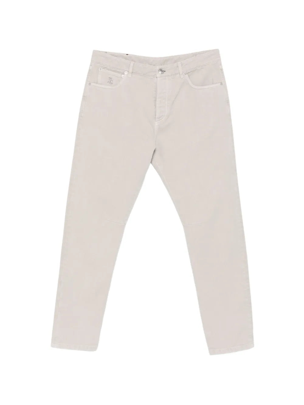 Cotton Stretch Trousers — grey