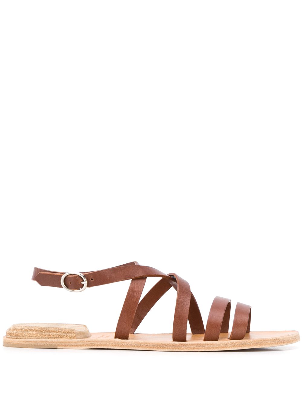 Strappy sandals - Brown