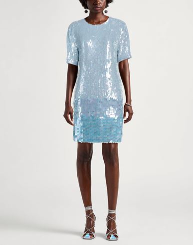 P. a.r. o.s. h. Woman Mini dress Sky blue