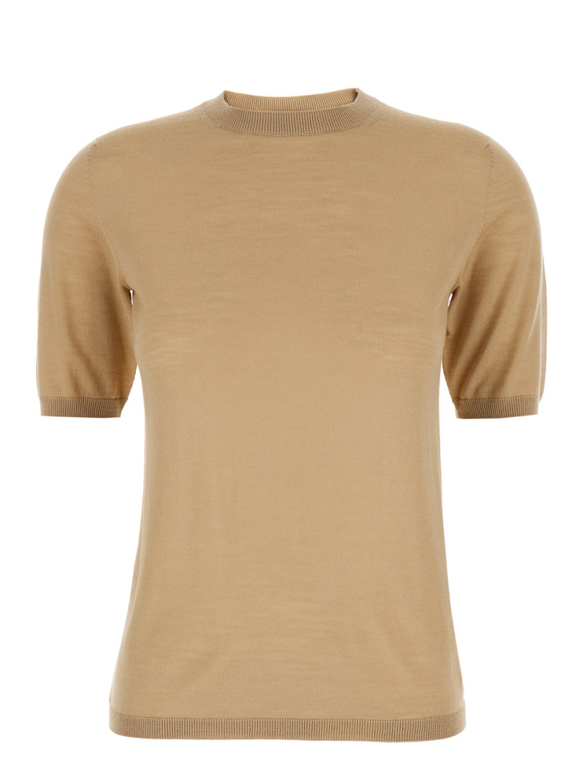 Gerico Sand Virgin Wool Sweater