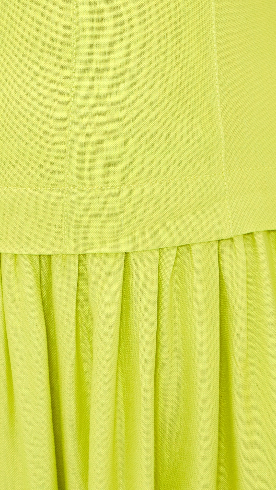 Maren Dress Chartreuse