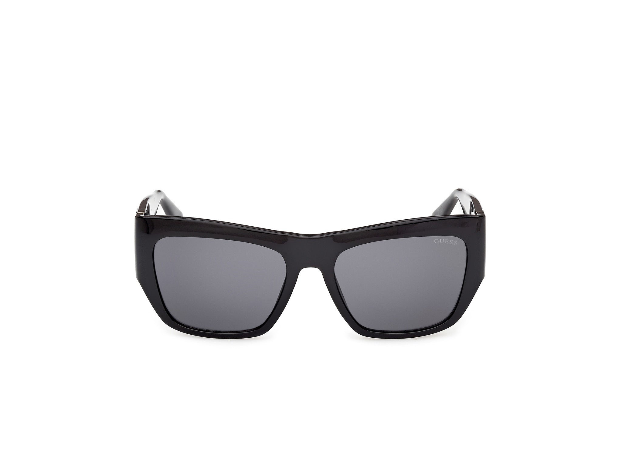 Guess Mujer Guess GU00252 01A Gafas de sol Inyectado Negro Fumar Cuadrada Norma