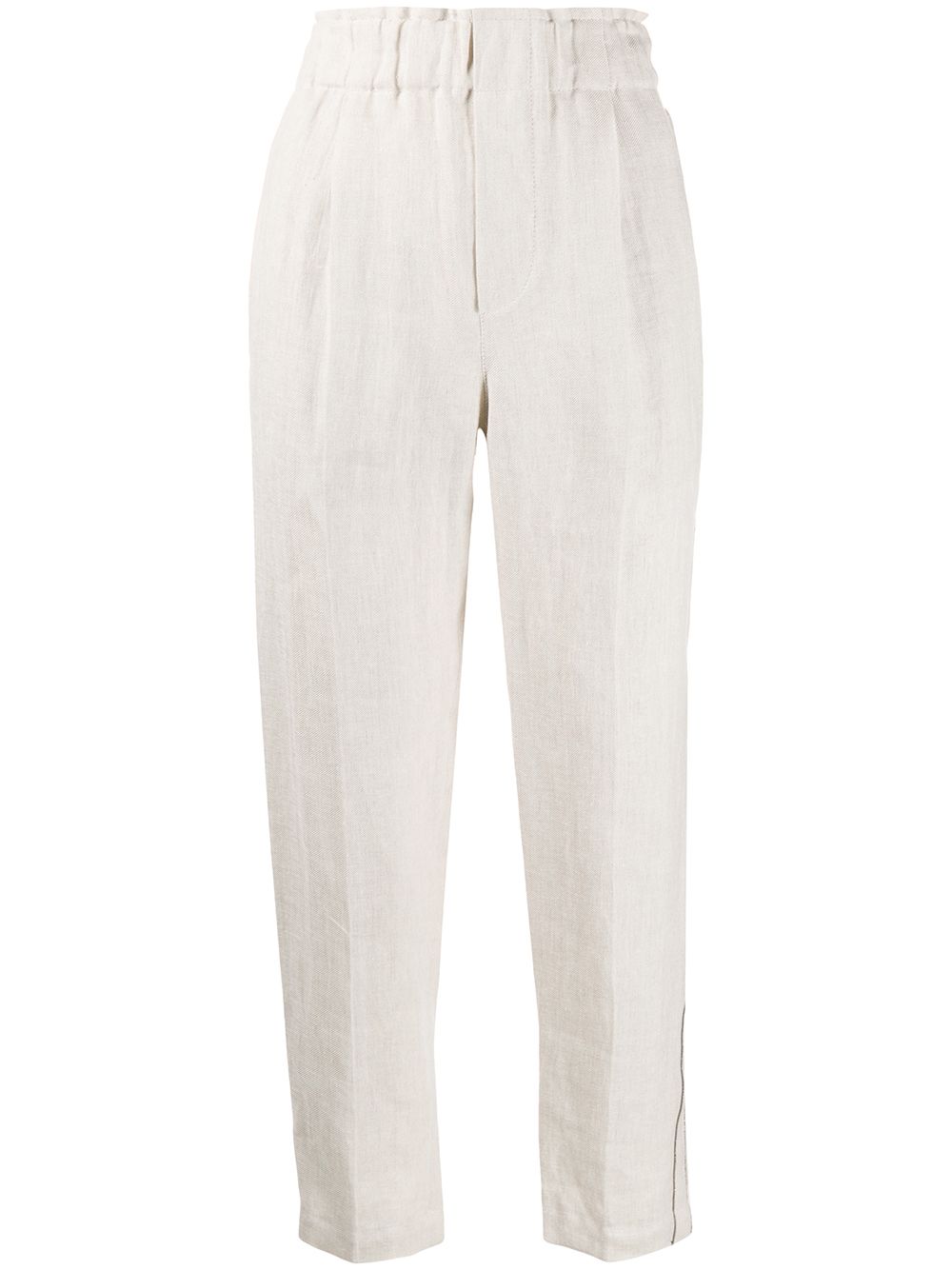 Brunello Cucinelli slim-fit trousers - Neutrals