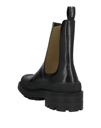 Man Ankle boots Black Size 7 Leather