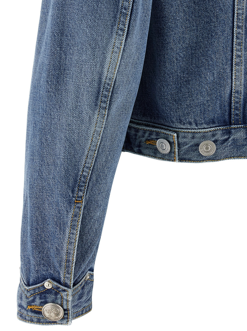 Givenchy - Denim Jacket Casual Jackets And Parka Blue