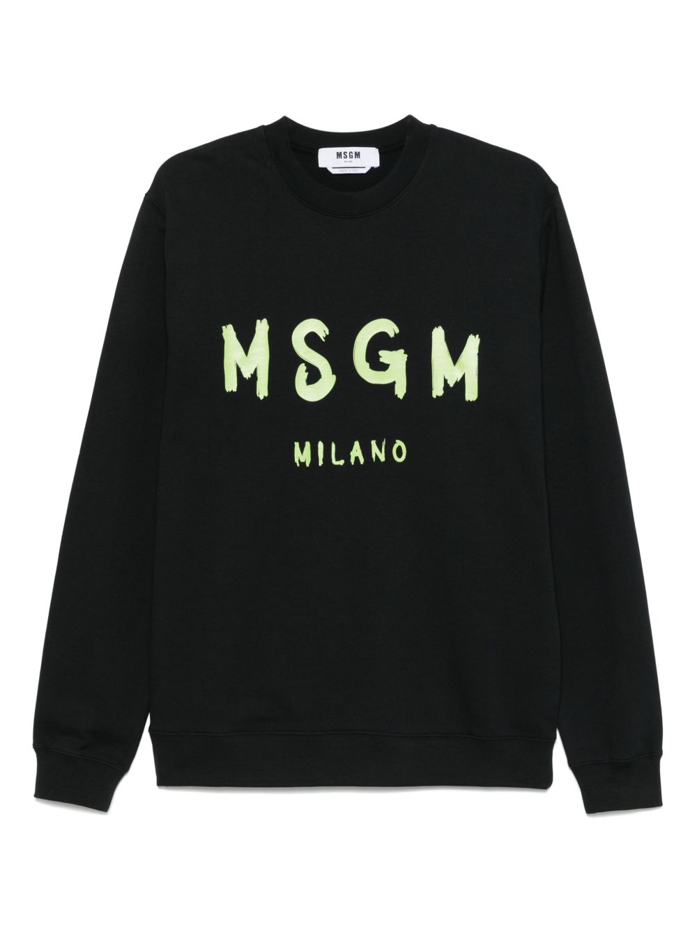 MSGM logo-print sweatshirt - Black