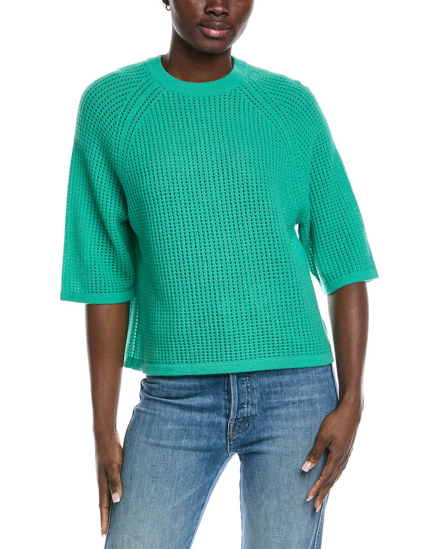 Mesh Cashmere Sweater