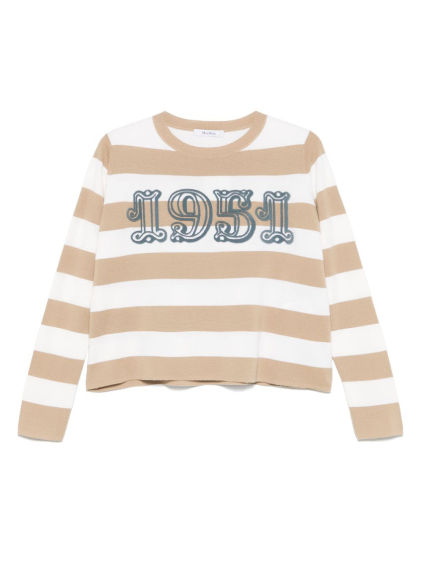 Viterbo Sand Virgin Wool Sweater