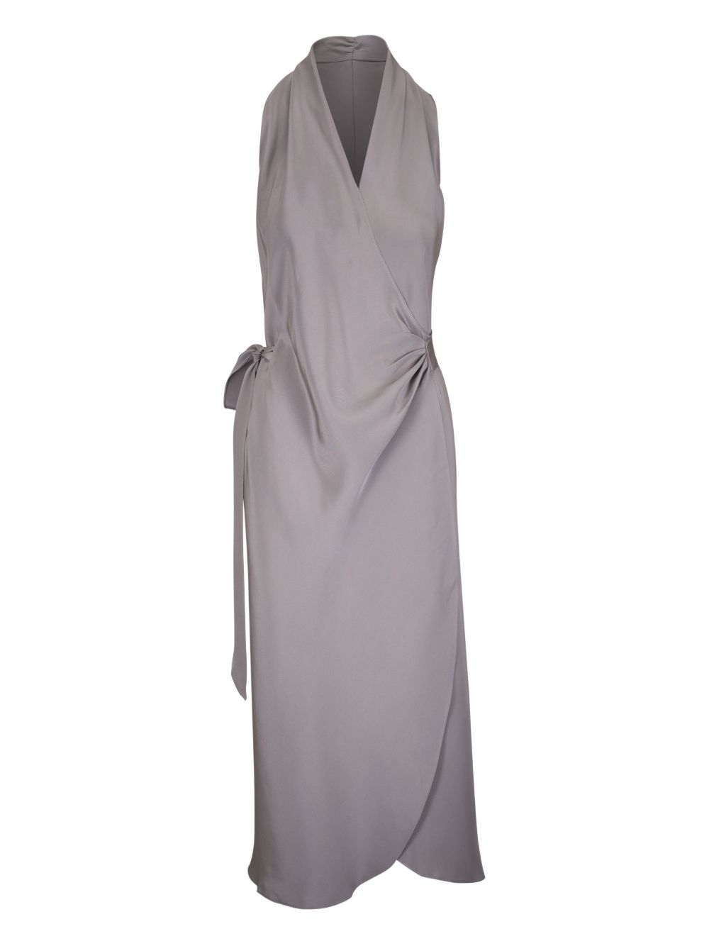 Peter Cohen wrap dress - Grey