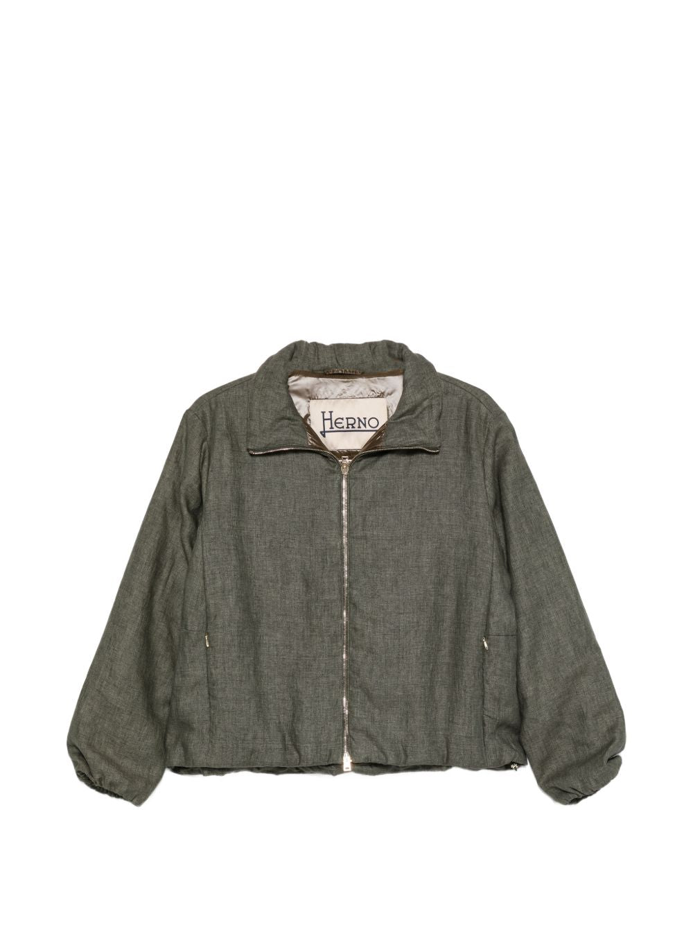 Nylon blouson jacket