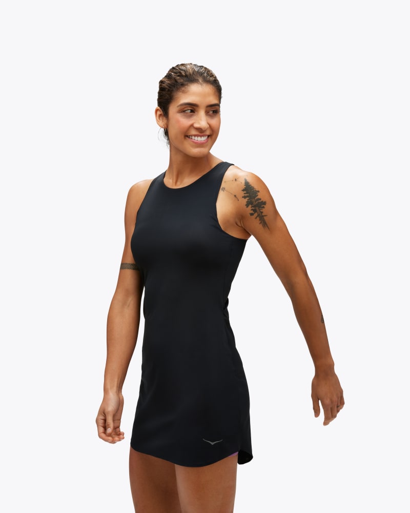 HOKA Women's Mizi Outdoor Dress in Black