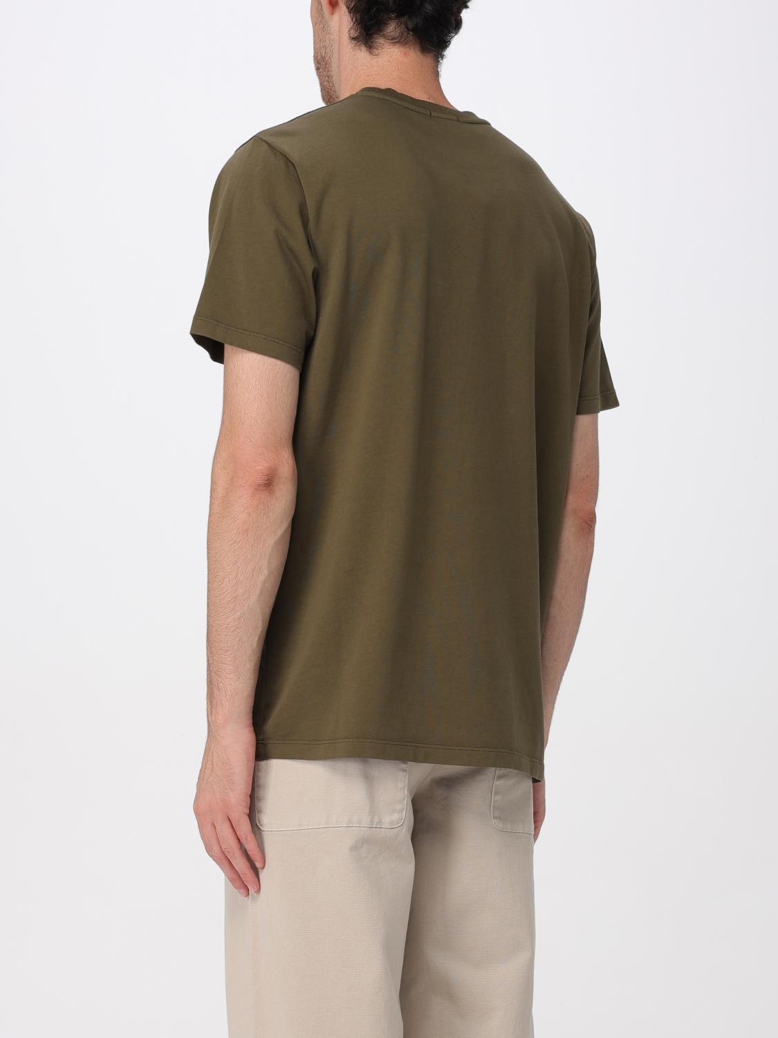 T-Shirt Men color Green