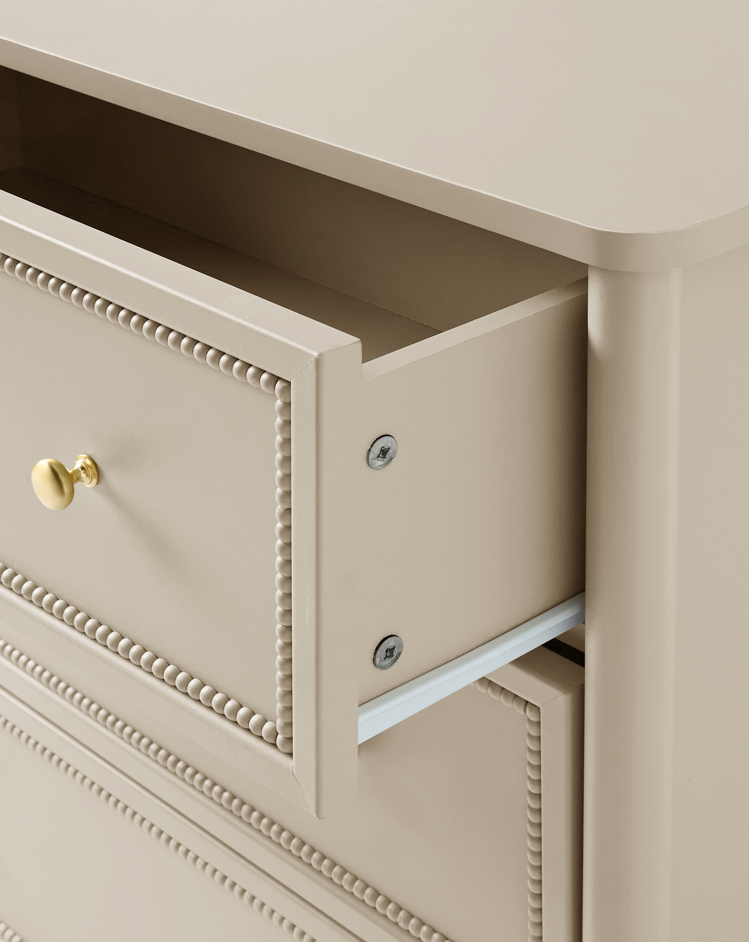 Darcy Bobbin Trim Small Chest of Drawer