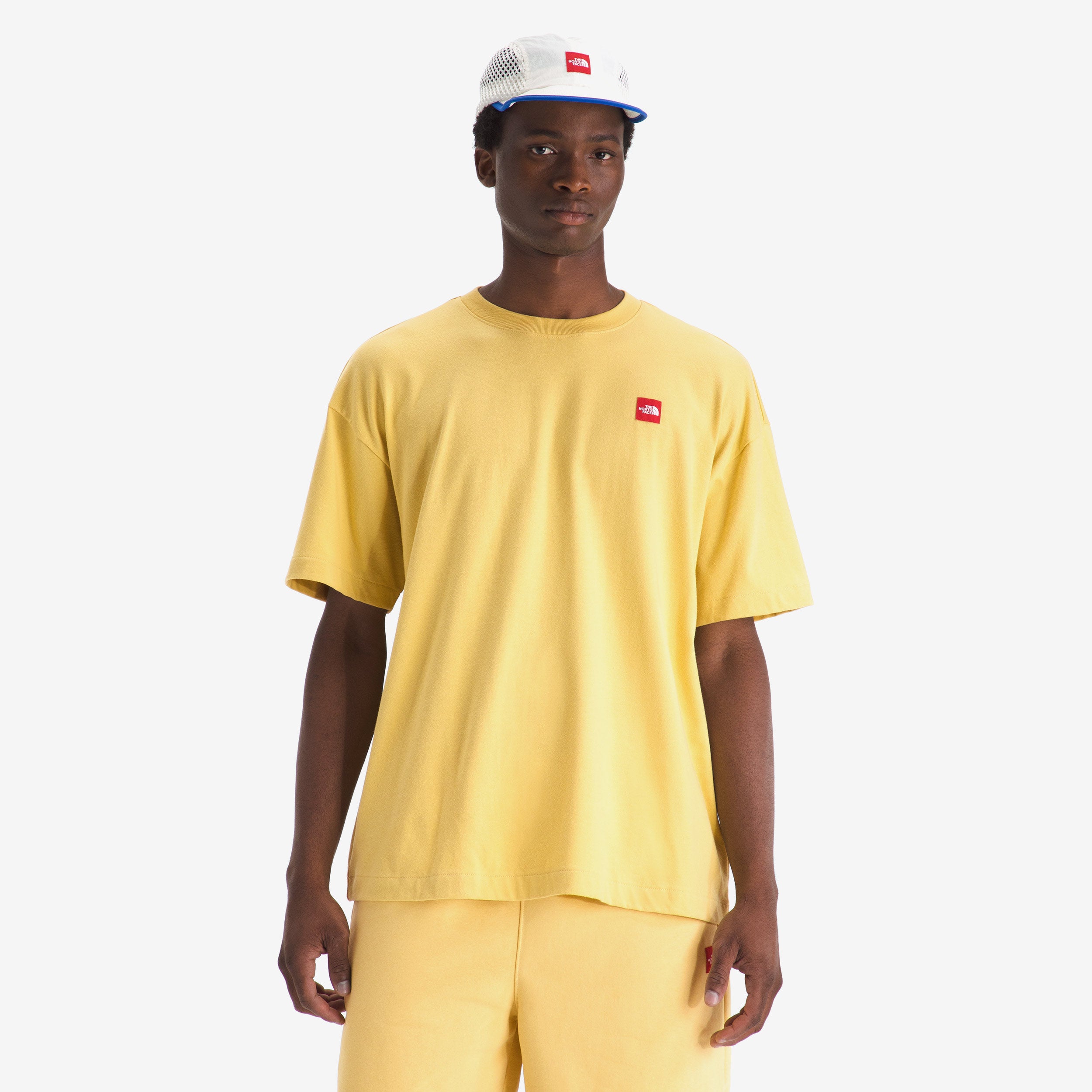 The North Face TNF™ Red Box Short Sleeve Tee - Honeyed Sand - male