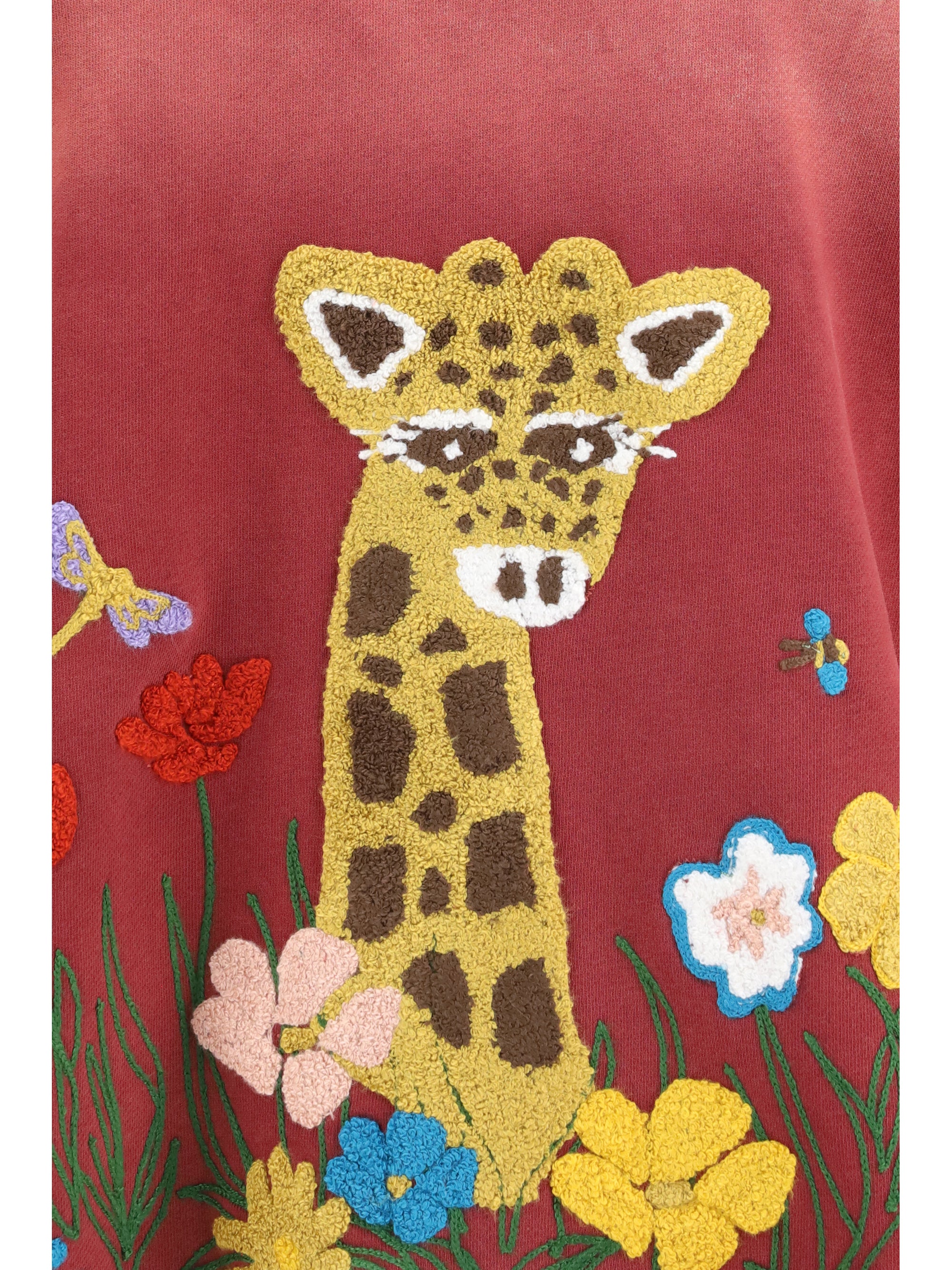 Wildlife Hoodie — Red