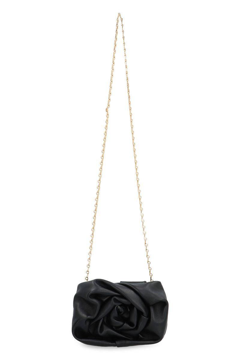 Rose Leather Clutch