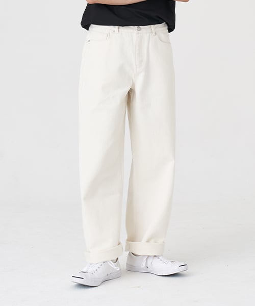 More Wide Denim Pants