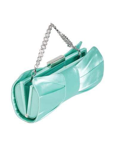 Leo Woman Handbag Light green Size