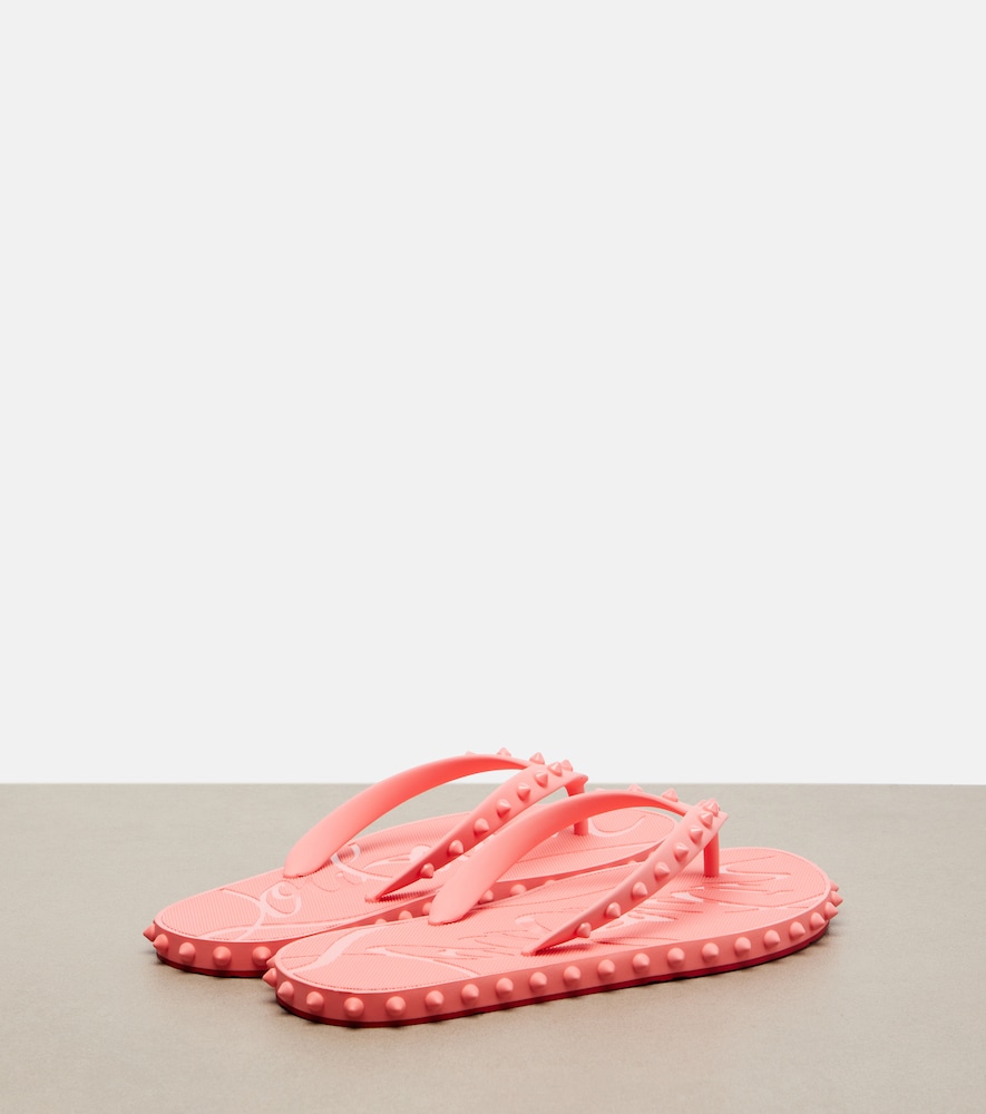 Super Loubi Flip spiked thong sandals