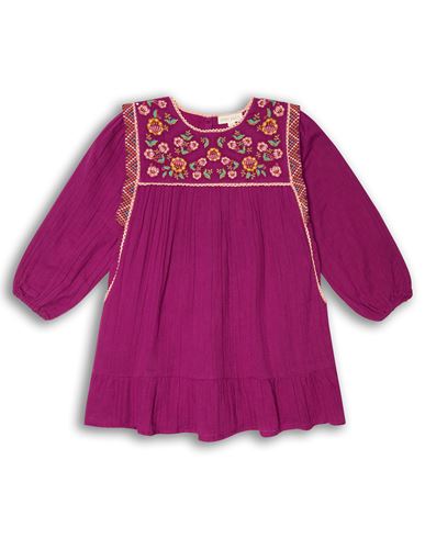 Kid Girl Kids' dress Garnet Size 10 Organic cotton