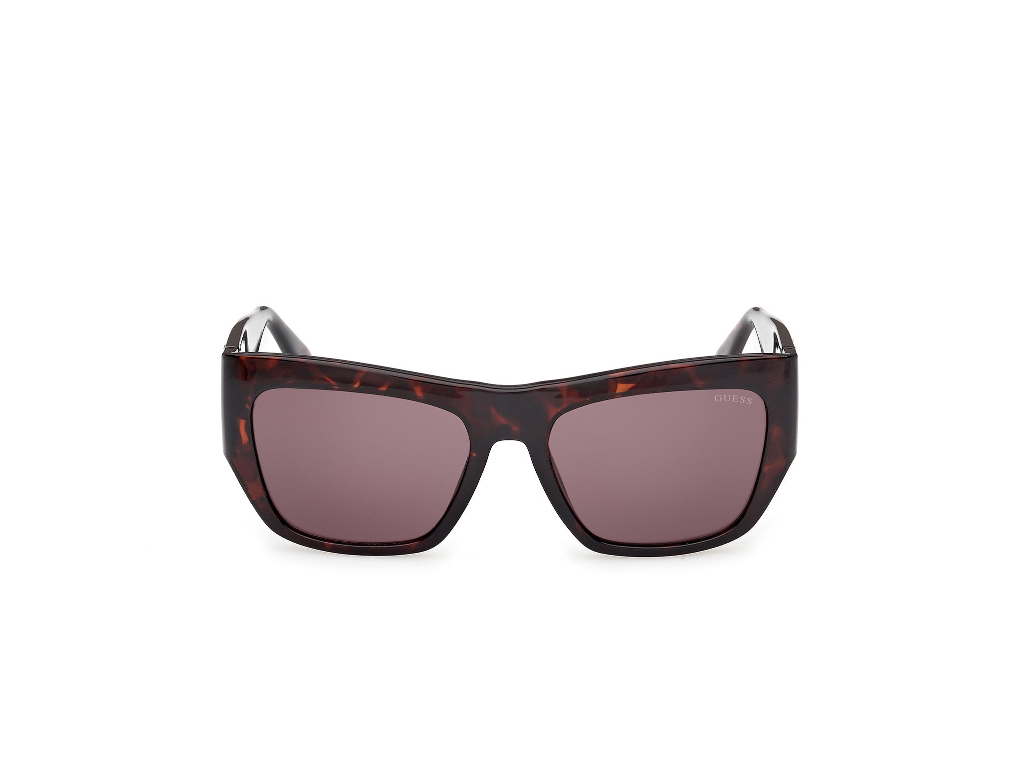 Guess Mujer Guess GU00252 52E Gafas de sol Inyectado la Habana Marrón Cuadrada Norma