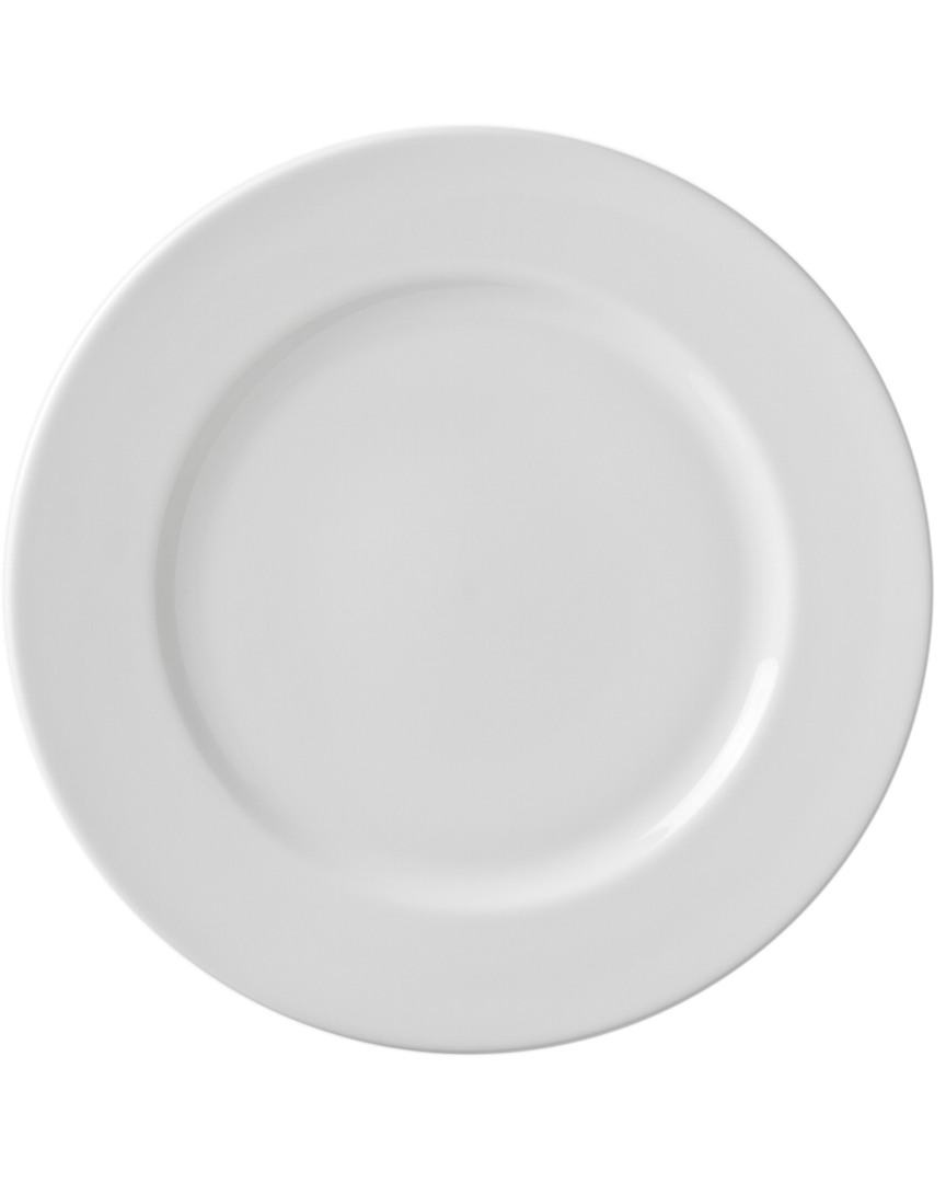 Set of 6 Classic White Charger Plates