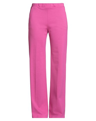 Woman Pants Magenta Size 4 Viscose, Polyamide, Elastane