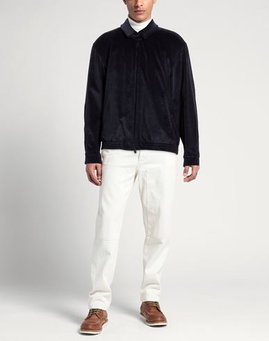 Man Jacket Navy Size 40 Cotton