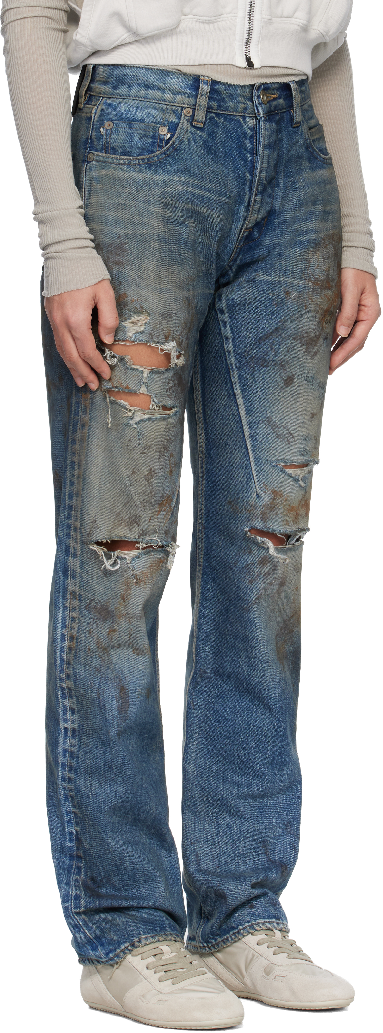Blue Temple Kurdt Jeans