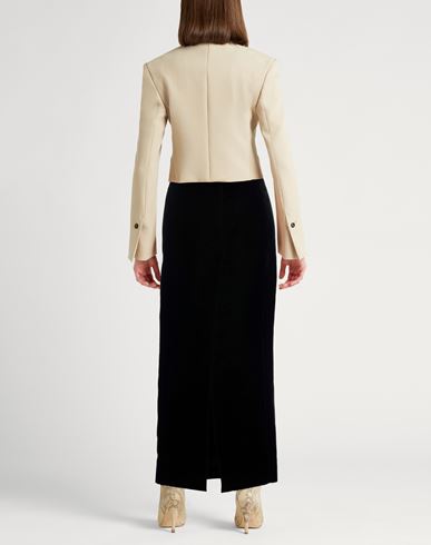 Wardrobe. nyc Woman Maxi skirt Black Size L Viscose, Cupro