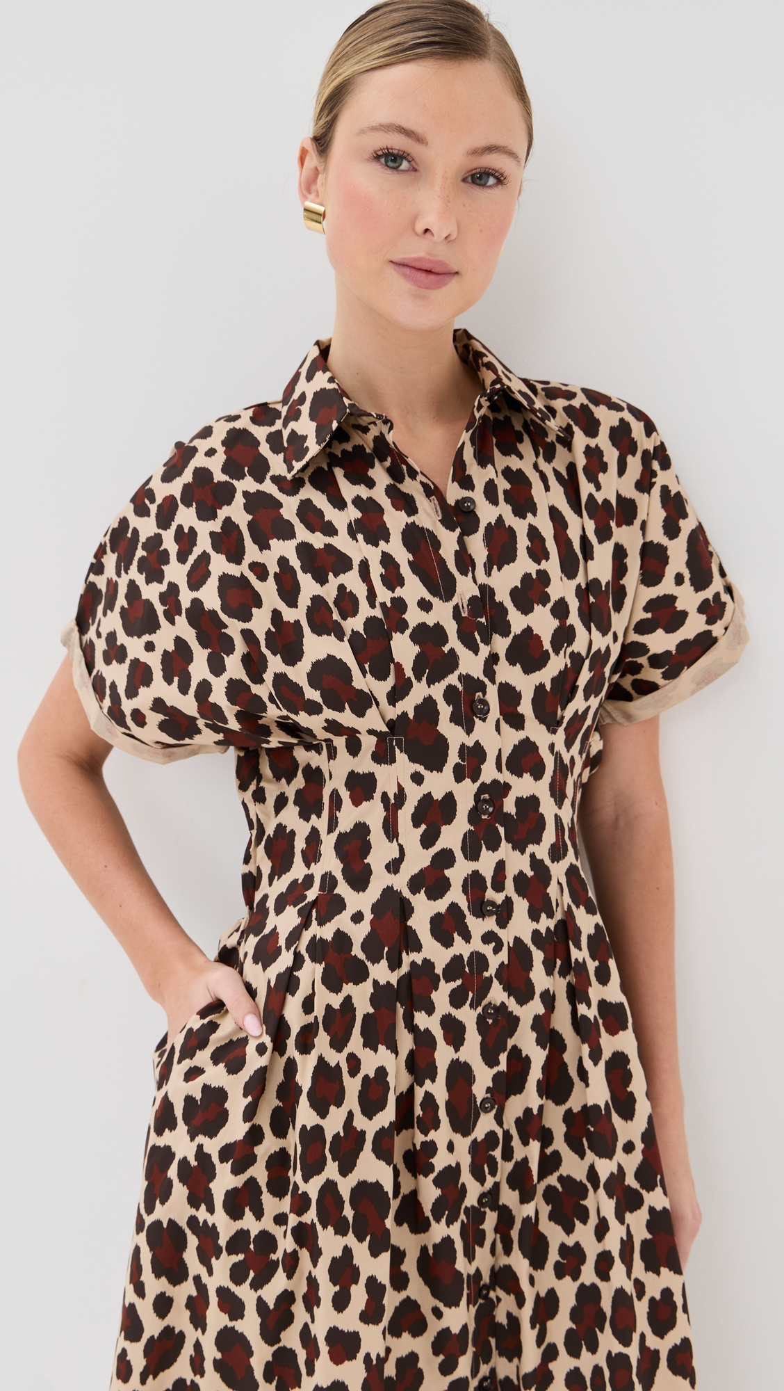 Roberta Dress Leopard