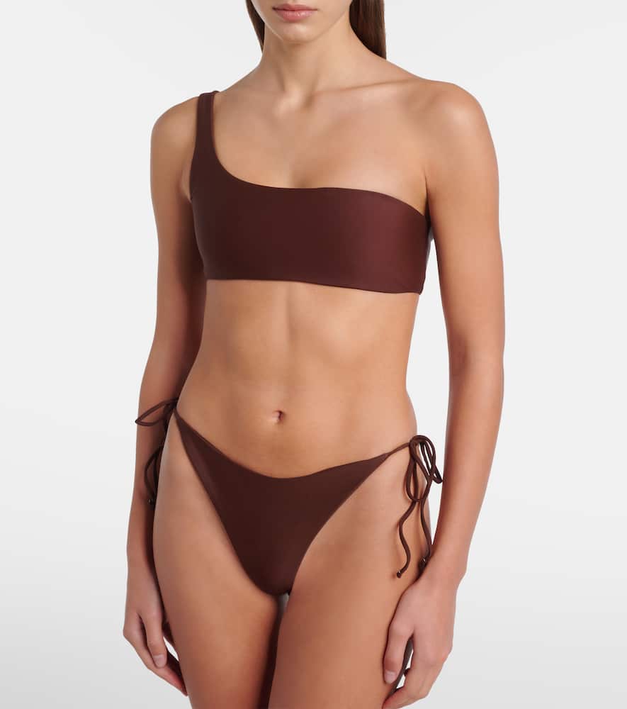 Eliza one-shoulder bikini top