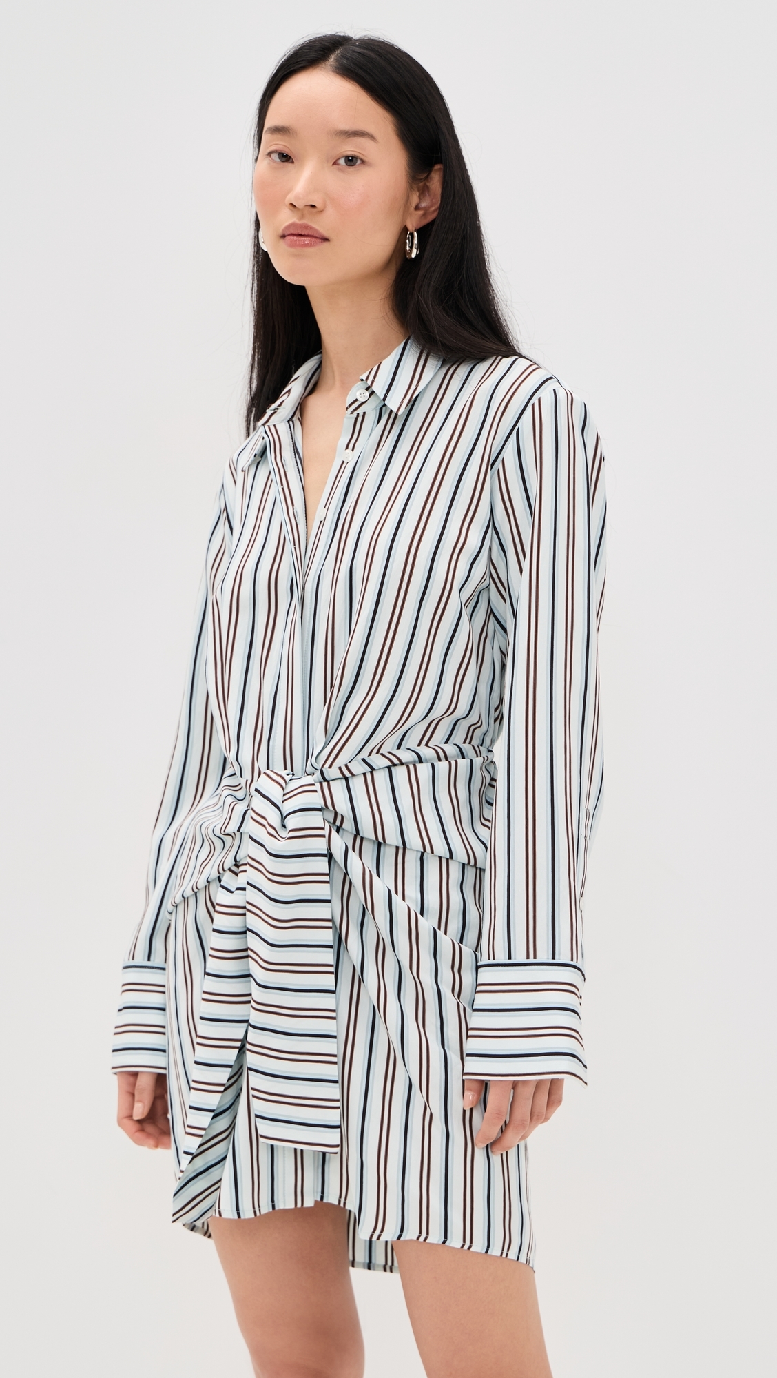 A. L.C. Mia Shirt Dress Ice Mint/Ganache