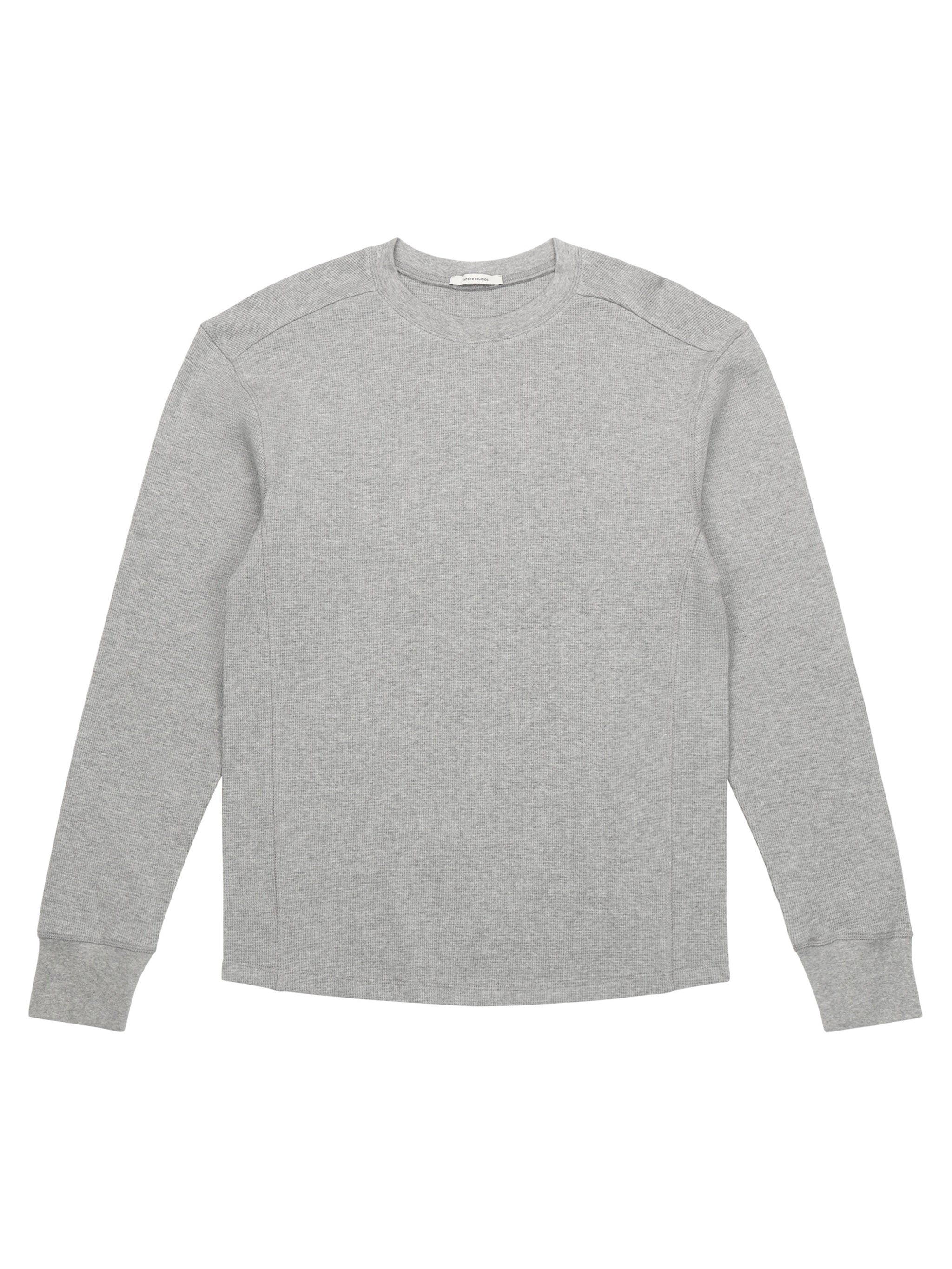 Long-Sleeve Crew-Neck Cotton T-Shirt