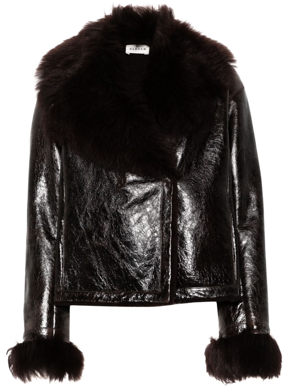 Leather jacket - Brown