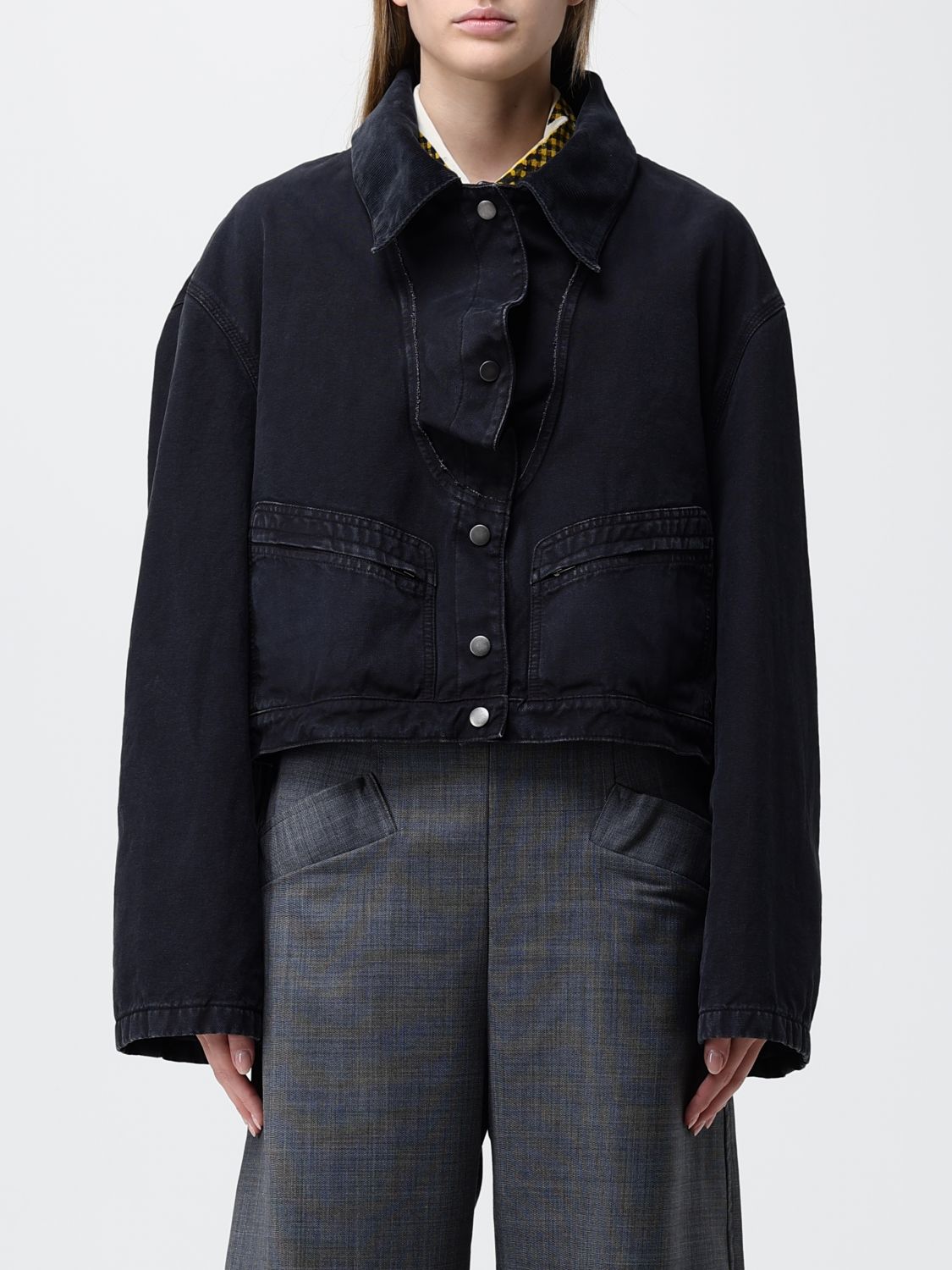 Jacket Woman color Black