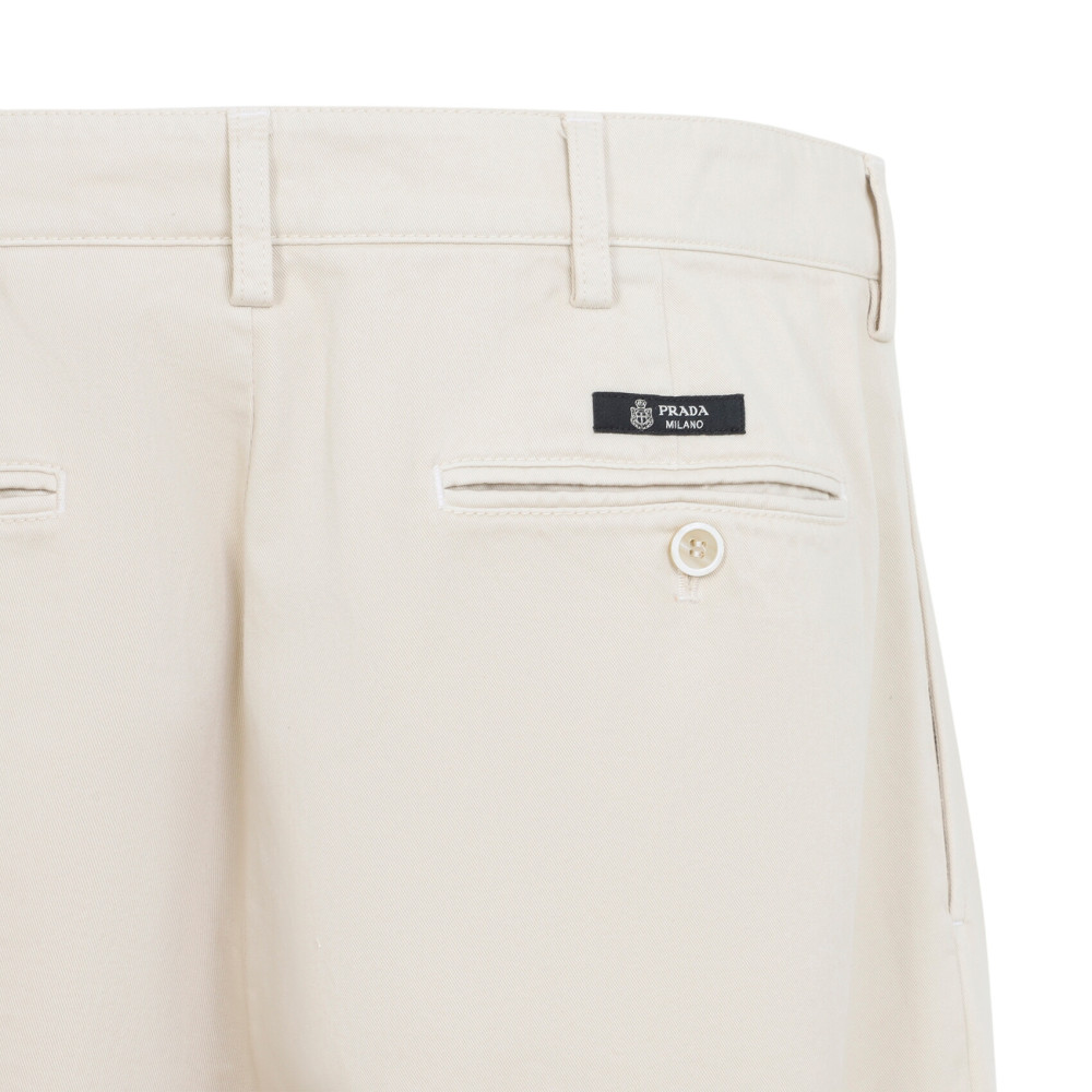 Light Beige Regular Pants